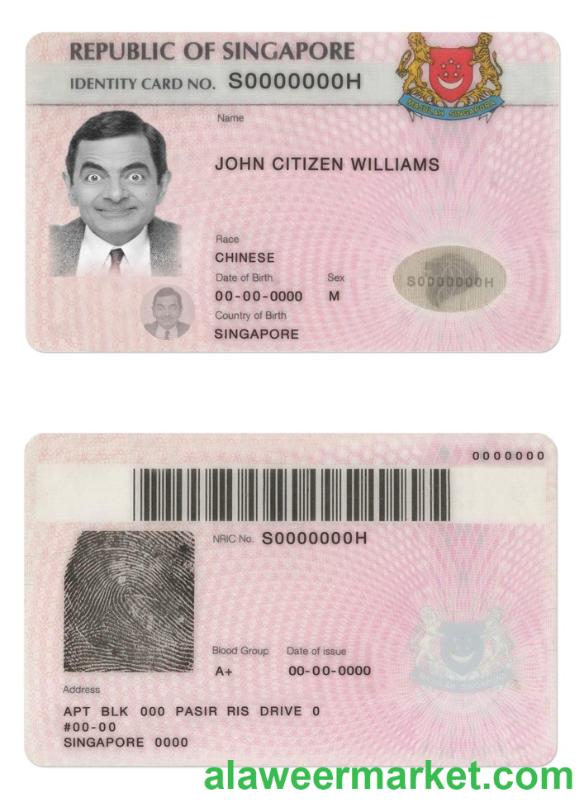 Singapore identity card